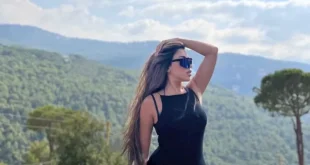 السداد | أمام حمام سباحة.. سارة سلامة بإطلالة صيفية وسط الطبيعة- صور