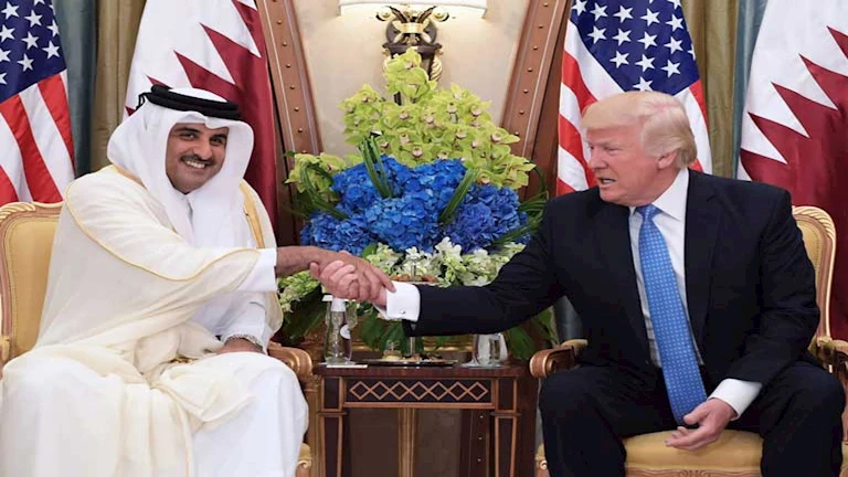 السداد | أمير قطر وترامب يبحثان هاتفيا مستجدات الأوضاع في الشرق الأوسط