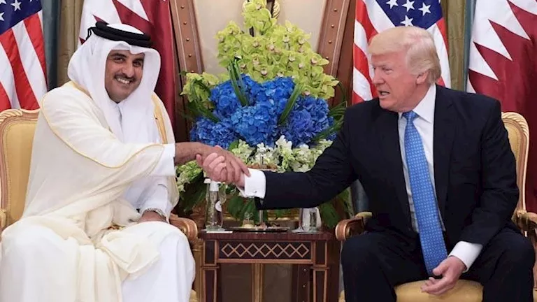 السداد | أمير قطر يبحث مع ترامب تثبيت التهدئة وخفض التصعيد بالمنطقة 