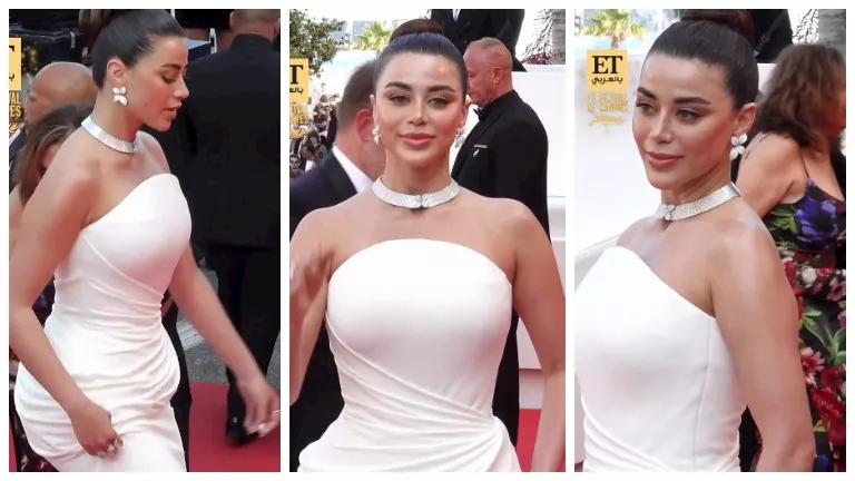السداد | إطلالة ملكية.. 15 صورة لـ يارا السكري في ظهورها الأول بمهرجان كان