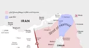 السداد | إيران تنشر خارطة جديدة لتنظيم العبور في مضيق هرمز