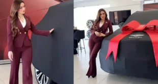 السداد | "اشتغلي وانجحي".. ياسمين عز توثق لحظة شرائها سيارة فارهة