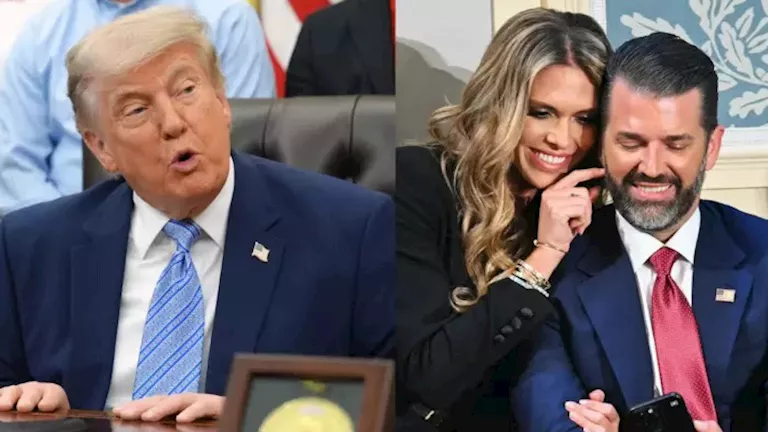 السداد | "التوقيت غير مناسب".. تعليق مثير من ترامب حول حضور زفاف نجله (فيديو)