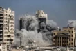 السداد | الدفاع المدني في غزة: إسرائيل أطلقت 3 صواريخ بشكل مباشر على مبنى بالقطاع