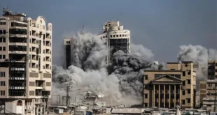 السداد | الدفاع المدني في غزة: إسرائيل أطلقت 3 صواريخ بشكل مباشر على مبنى بالقطاع