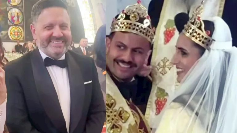 السداد | اللقطات الأولى من حفل زفاف نجل إدوارد (صور) 