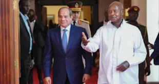 السداد | بالصور.. رئيس أوغندا يرحب بالسيسي ويشدد على توسيع التعاون الثنائي