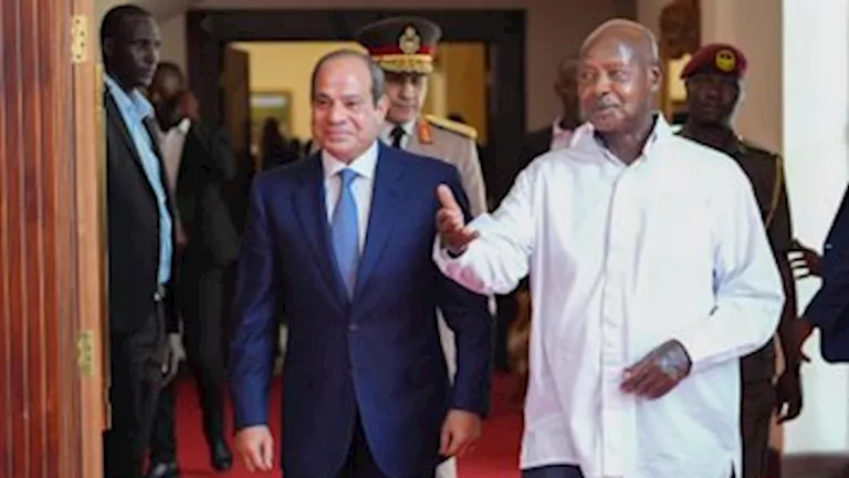 السداد | بالصور.. رئيس أوغندا يرحب بالسيسي ويشدد على توسيع التعاون الثنائي