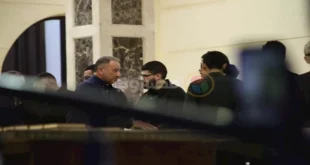السداد | بالصور.. لحظة وصول محمود الخطيب عزاء عبدالرحمن أبو زهرة بالتجمع الخامس