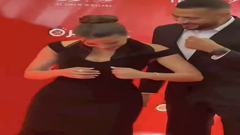 السداد | بالصور- يارا السكري تمازح عصام السقا في حفل توزيع جوائز "Trend Awards"