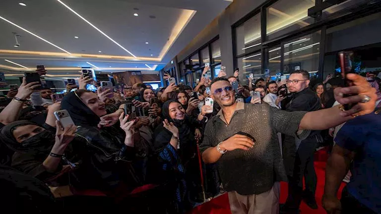 السداد | بحضور محمد رمضان.. 23 صورة من العرض الخاص لـ فيلم أسد في السعودية