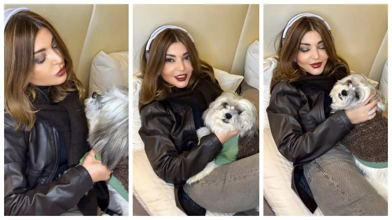 السداد | بعد أزمة كلاب الشوارع.. سميرة سعيد تنشر جلسة تصوير مع كلبها- صور