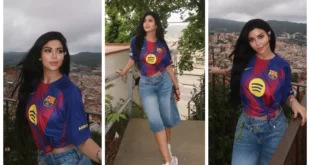 السداد | بـ "فانلة برشلونة".. أحدث ظهور لـ كارولين عزمي والجمهور يعلق - صور