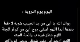 السداد | "بقدر شوقي له وأكثر".. ريهام عبدالغفور تدعو لوالدها في يوم التروية