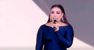السداد | بوسي تتألق في احتفالية "فرحة مصر" وتوجه رسالة للسيدة انتصار السيسي- صور