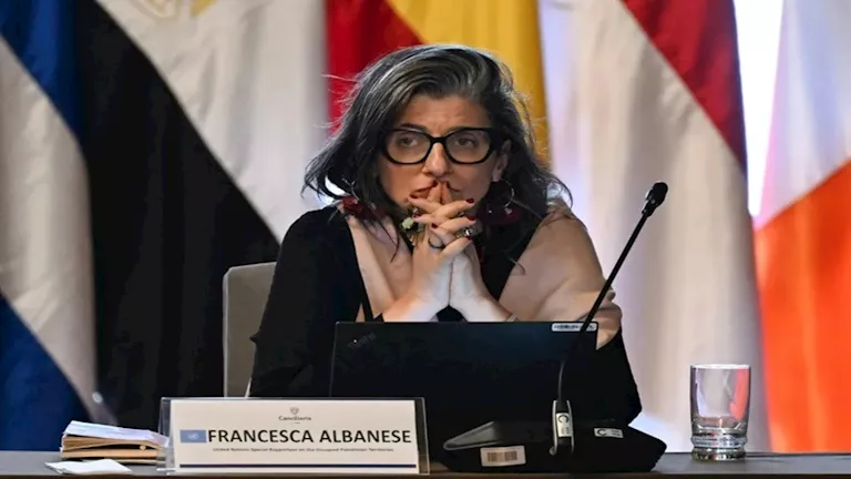 السداد | تعليق العقوبات المفروضة على مقررة الأمم المتحدة المعنية بحقوق الإنسان في فلسطين.. ما السبب؟