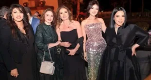 السداد | "عروسة البحر".. 10صور لـ مي عمر بفستان لامع في حفل زفاف نجل إدوارد