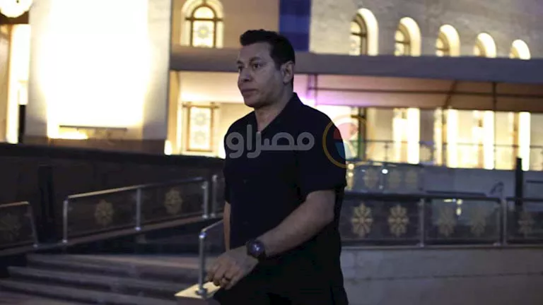 السداد | مصطفى شعبان في عزاء المعلم سردينة بالتجمع الخامس - صور