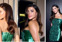 السداد | 15 صورة لـ يارا السكري بفستان أنيق بأحدث ظهور والجمهور يعلق