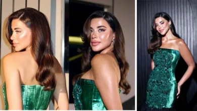 السداد | 15 صورة لـ يارا السكري بفستان أنيق بأحدث ظهور والجمهور يعلق