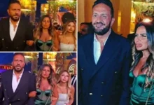السداد | 20 صورة لـ خالد سرحان وزوجته في حفل زفاف ابنة شقيق عماد زيادة