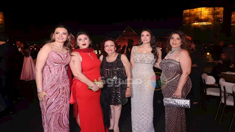 السداد | 25 صورة..نجوم الفن والإعلام وشخصيات عامة في حفل زفاف ابنة شقيق عماد زيادة