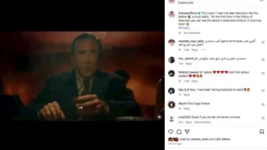 السداد | أحمد الفيشاوي يشيد بمسلسل "Spider- Noir": "مشوفتش مسلسل زي كدة قبل كدة"