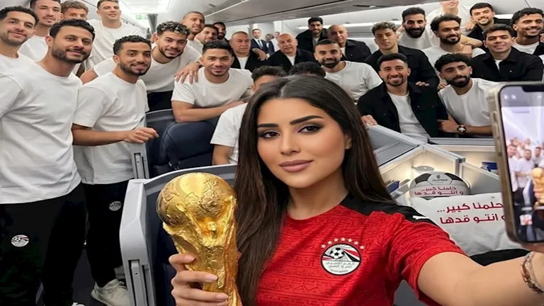 السداد | أيتن عامر تدعم منتخب مصر: "فرقتنا حلوة وجميلة"