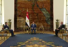 السداد | السيسى يستقبل نبيل فهمى المرشح لمنصب أمين عام الجامعة العربية ويؤكد دعم مصر الكامل