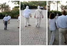 السداد | الصور الأولى من عزاء الفنان الراحل محمد مرزبان.. الحضور بالملابس البيضاء