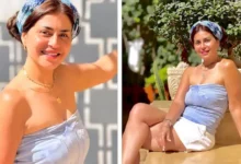 السداد | بالشورت..منة فضالي تنشر مجموعة صور والجمهور يعلق
