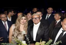 السداد | بالصور.. إيمان أبو طالب تتألق في حفل زفاف ابنة شقيق عماد زيادة بحضور عمرو دياب