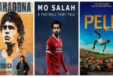 السداد | بالصور- مارادونا ومحمد صلاح.. نجوم كرة القدم على شاشة السينما