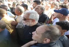 السداد | بالصور.. نجوم الفن يشاركون في جنازة عبدالعزيز مخيون في البحيرة