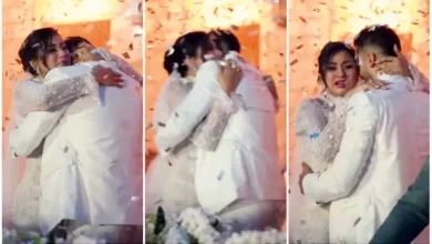 السداد | بالفيديو.. بكاء هايدي كامل بعد عقد قرانها على عبدالله التركي