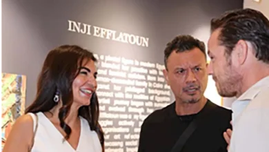 السداد | بحضور عباس أبو الحسن وعمرو منسي.. 7 صور من معرض "من الشكل إلى السياق"