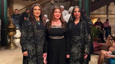 السداد | برفقة إلهام شاهين وإلهام صفي الدين.. بدرية طلبة في كواليس "الحافي"