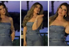 السداد | بـ"جمبسوت جريء".. 10 صور لـ إطلالة ميرنا جميل في عرض فيلم الكراش