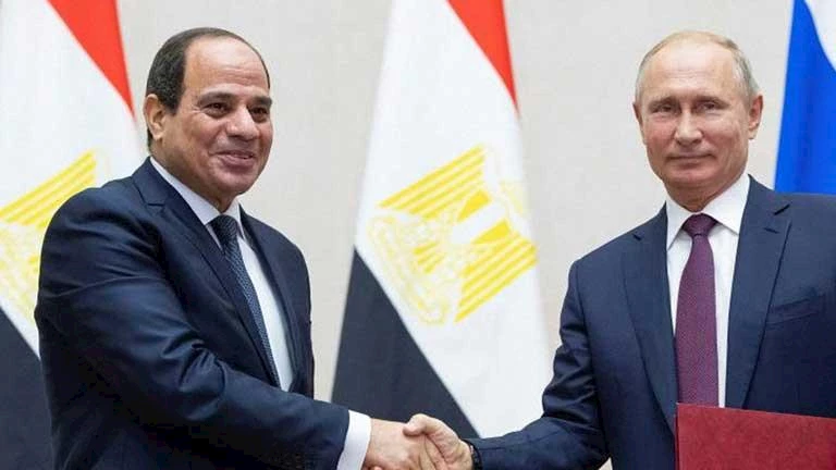 السداد | بوتين يوجه رسالة شكر إلى الرئيس السيسي ويصفه بـ"الصديق"