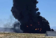السداد | تحطم قاذفة أمريكية من طراز "B-52" بعد إقلاعها في كاليفورنيا (صور)