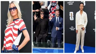 السداد | توم كروز وجعفر جاكسون..20 صورة لنجوم الفن في مدرجات كأس العالم 2026