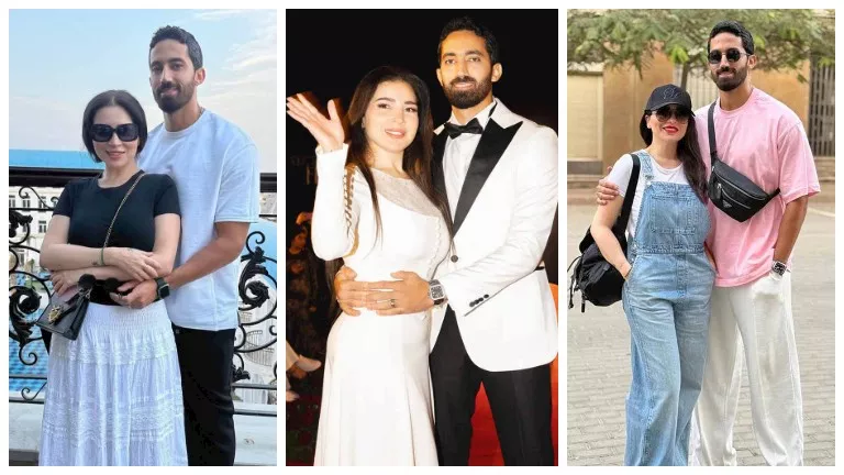 السداد | "رجعلى إحساسي بالأمان".. 20 صورة جمعت مي عزالدين وزوجها أحمد تيمور