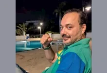 السداد | سامح صفوت يحتفل بالهدف الأول لـ منتخب مصر أمام بلجيكا