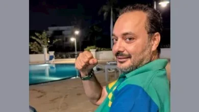 السداد | سامح صفوت يحتفل بالهدف الأول لـ منتخب مصر أمام بلجيكا