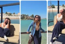 السداد | شيري عادل تنشر صورا جديدة من استمتاعها بالإجازة في مدينة الجونة