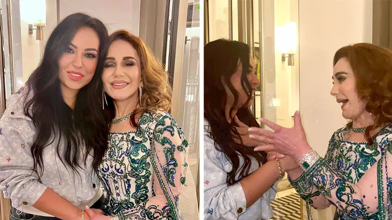 السداد | ظهرت بنحافة ملحوظة.. أحدث ظهور لـ ميادة الحناوي مع مروة ناجي في موازين
