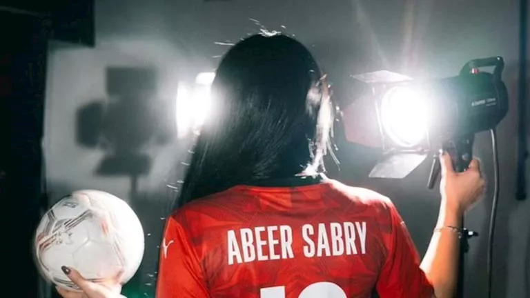 السداد | عبير صبري تدعم منتخب مصر بصور بالـ Ai قبل مواجهة بلجيكا 