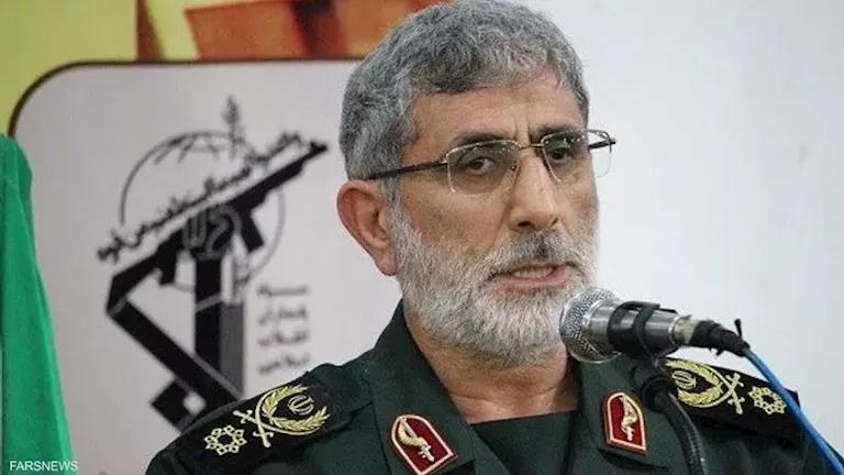 السداد | قائد فيلق القدس لـ إسرائيل: إذا لم تنسحبوا ستُطردون بالركلات مهزومين كما حدث عام 2000