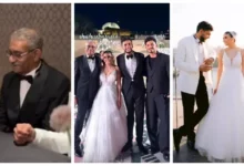 السداد | لقطات من زفاف نجل سيد رجب.."زغروطة" والد العريس ورقص ليلى وغناء تامر حسني