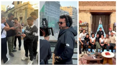 السداد | مازن المتجول ينشر صورا من كواليس تصوير أغنية أنا ضهرك لـ بهاء سلطان